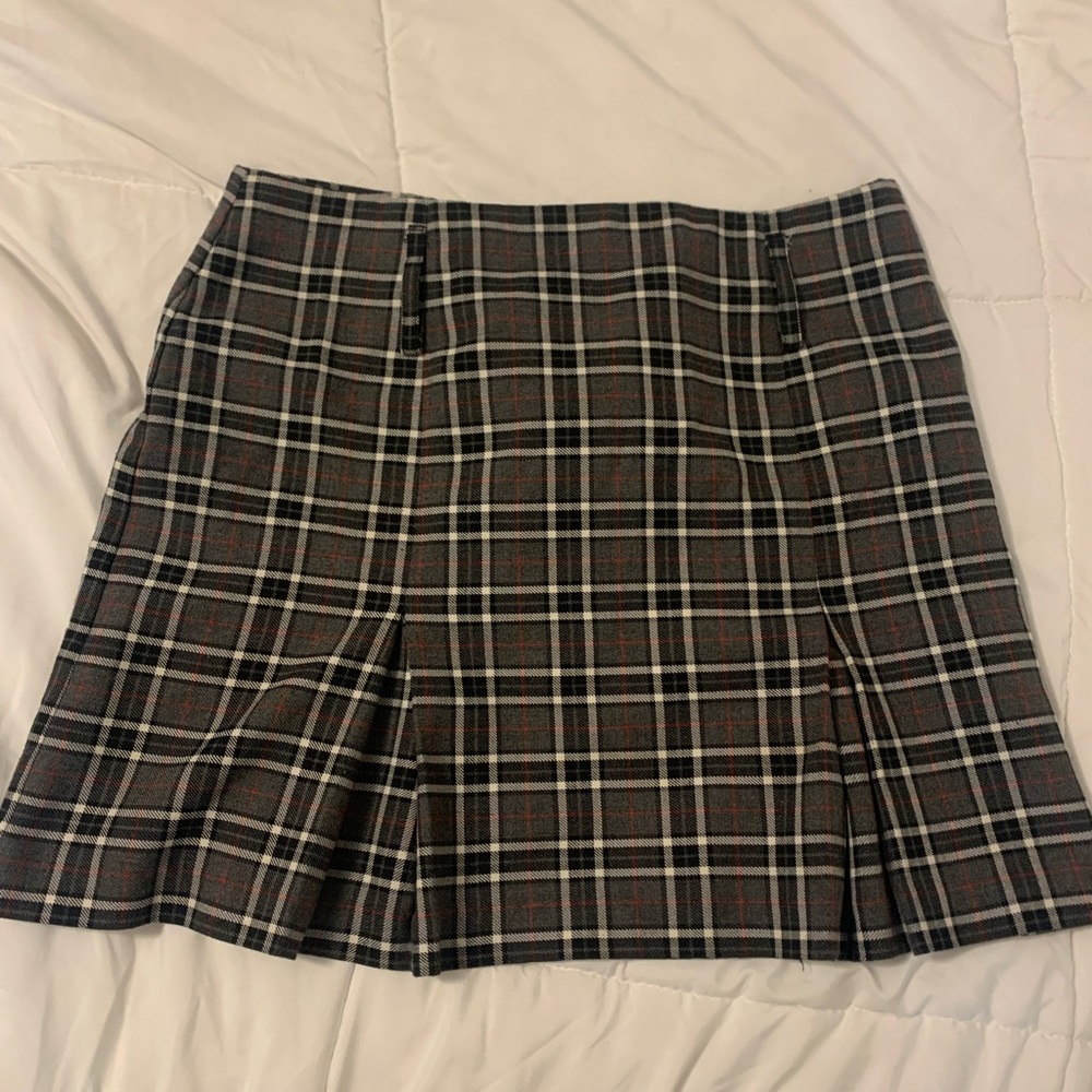 Plaid Mini skirt